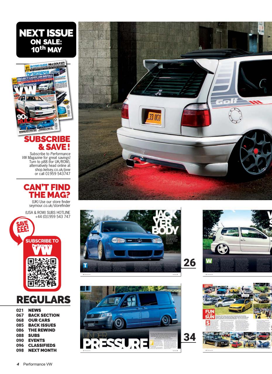 Performance VW Preview Pages