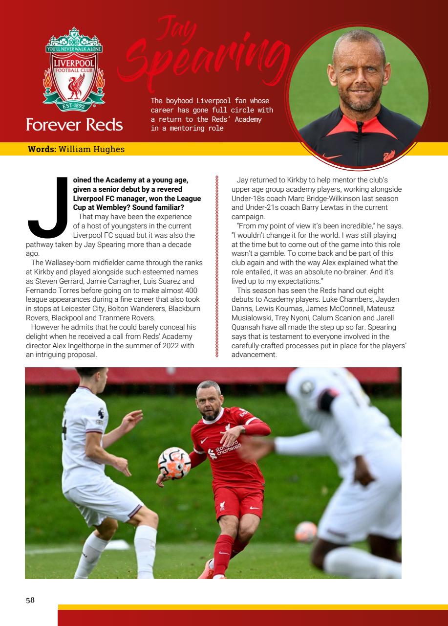 Liverpool FC Programmes Preview Pages