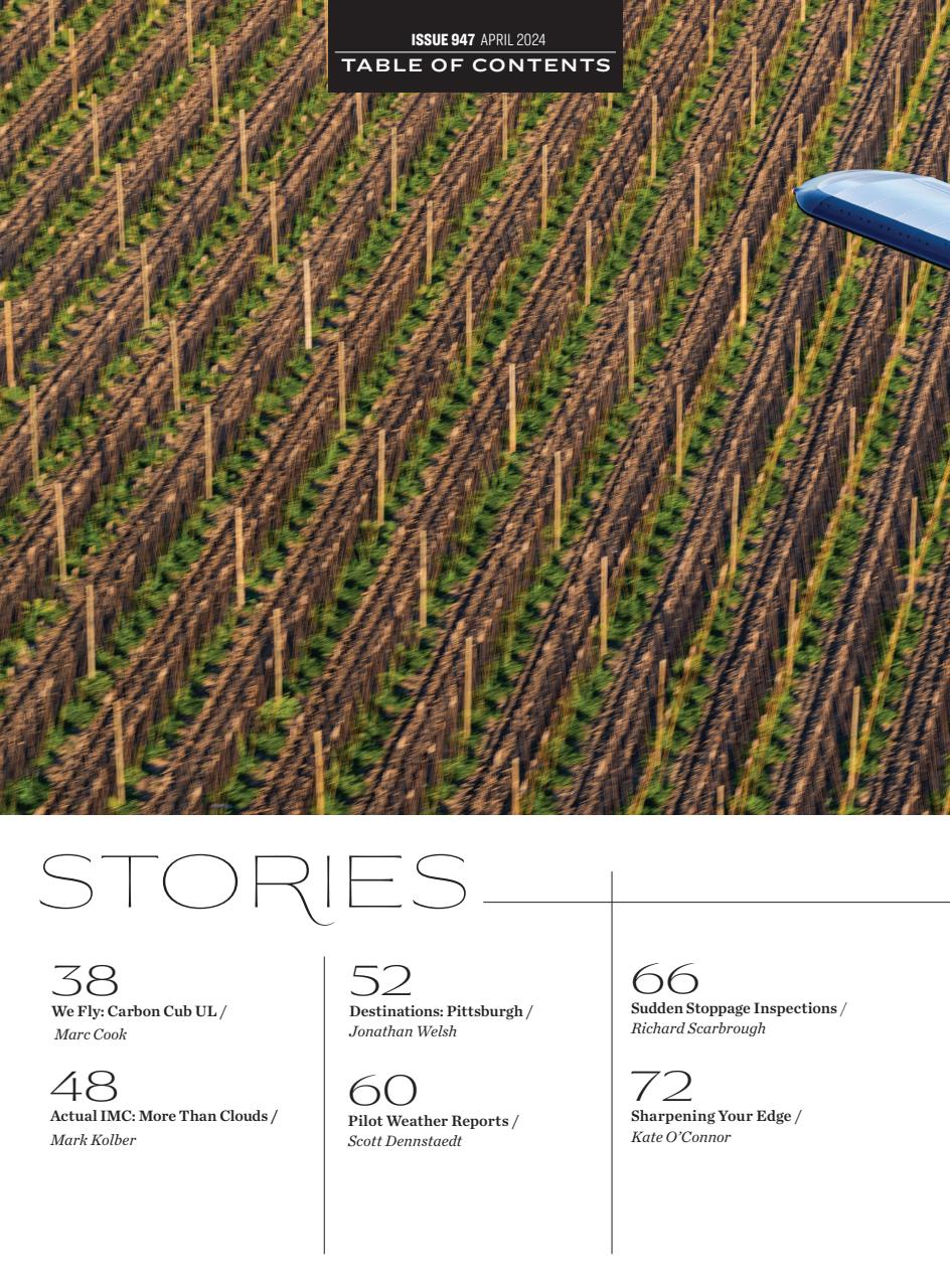 FLYING Magazine Preview Pages