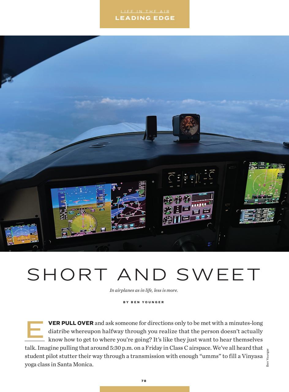 FLYING Magazine Preview Pages