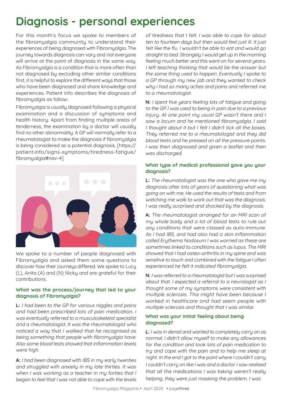 Fibromyalgia Magazine Preview Pages