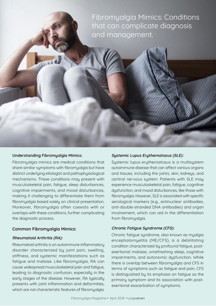 Fibromyalgia Magazine Preview Pages
