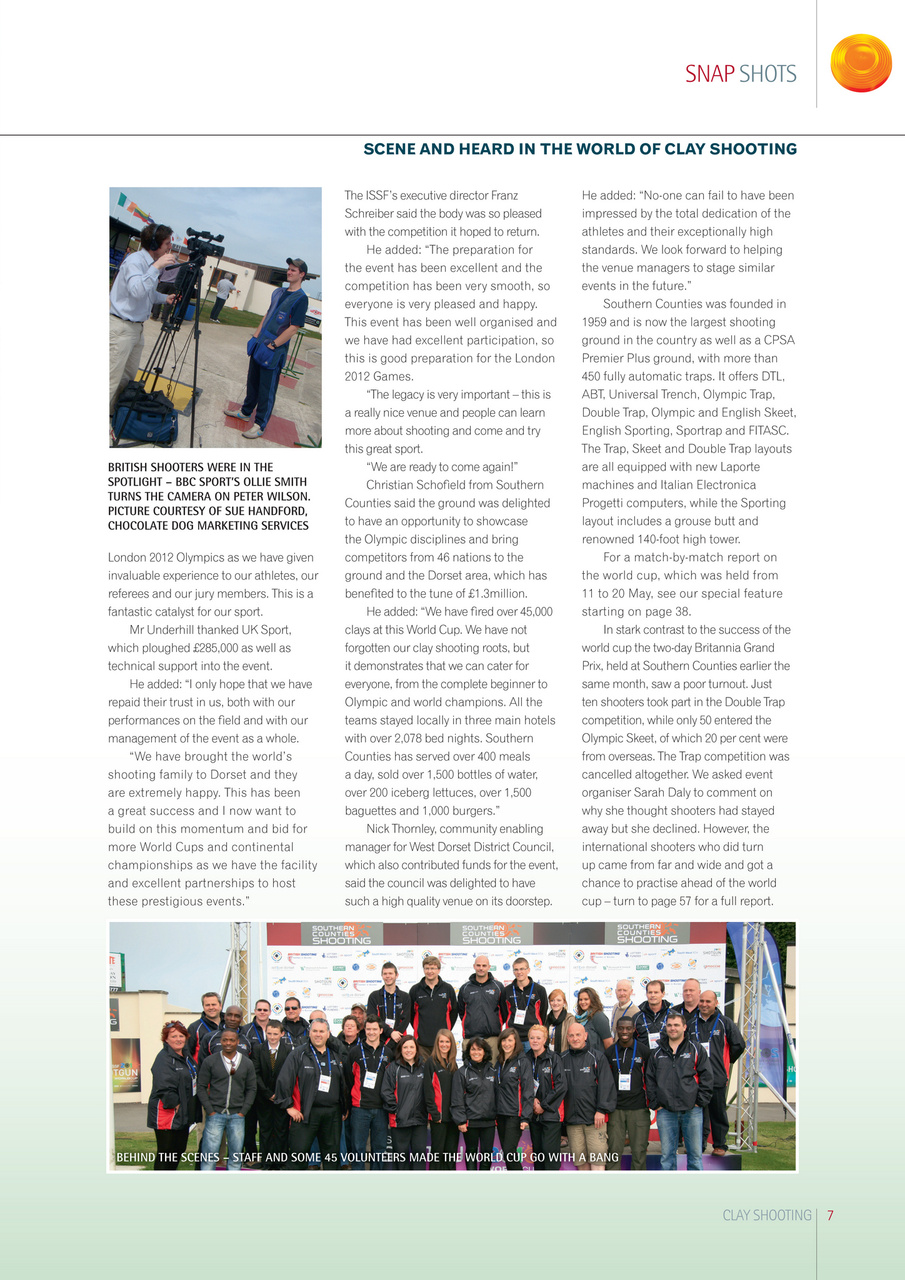 Clay Shooting Preview Pages