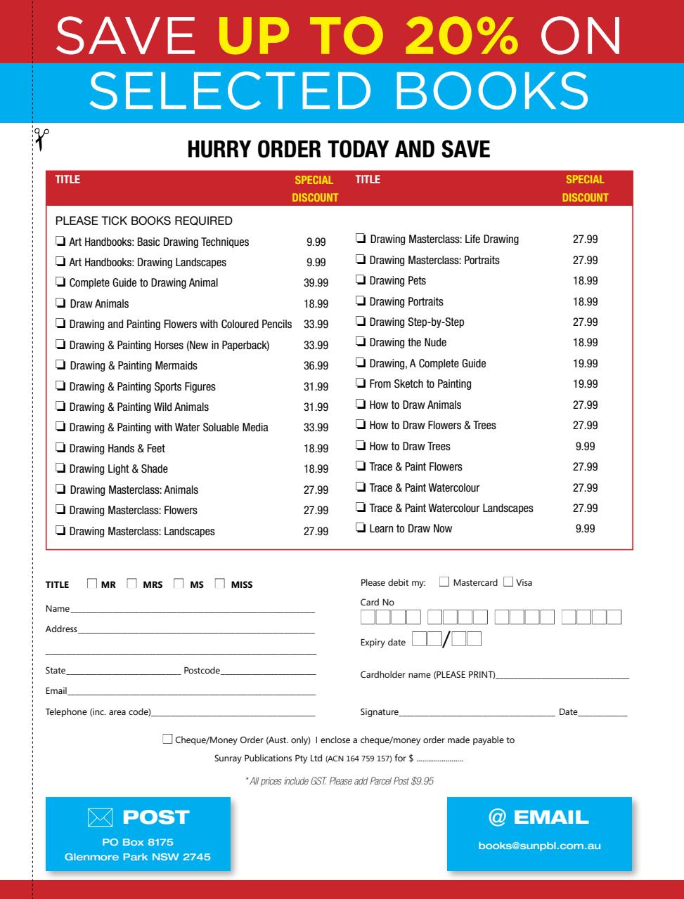 Australian How to Paint Preview Pages