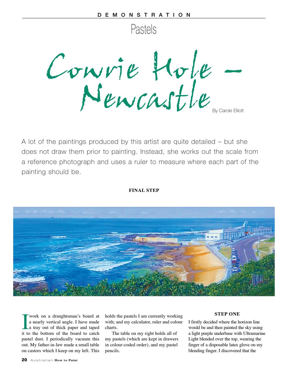 Australian How to Paint Preview Pages