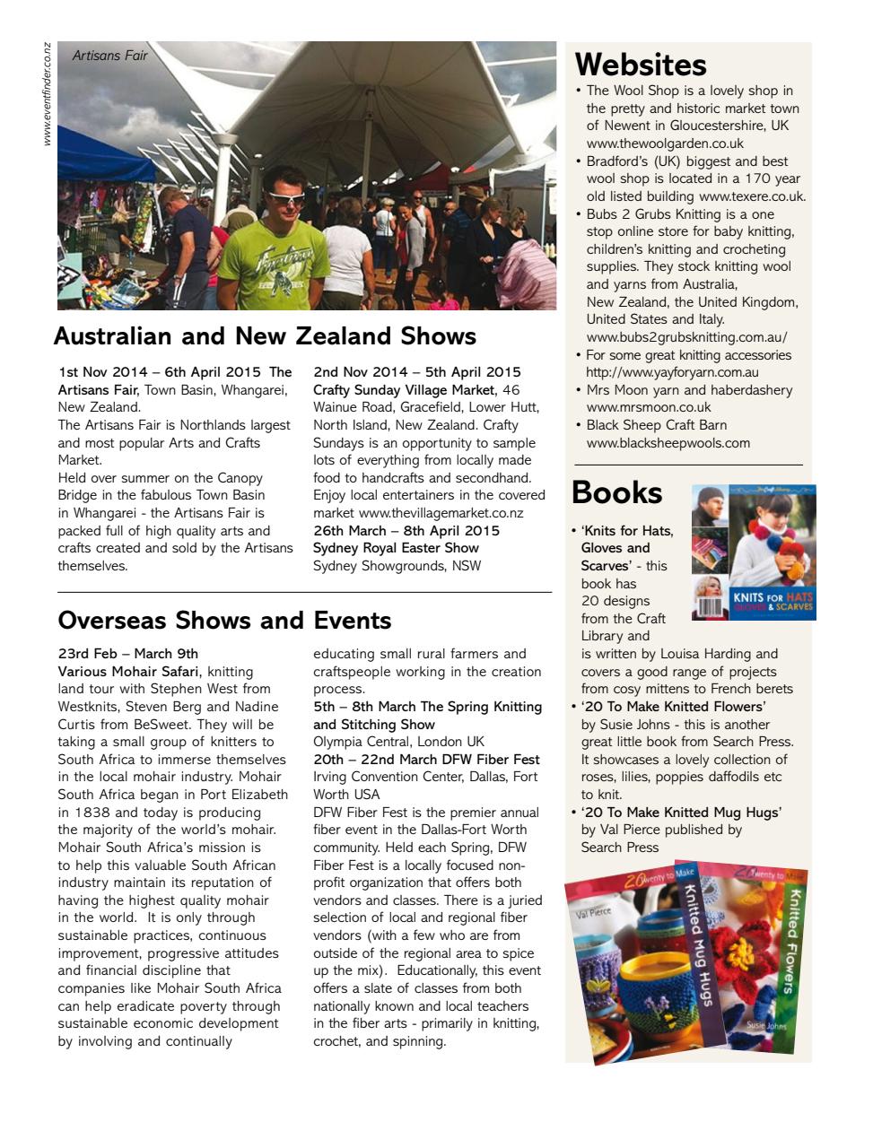 Australian Knitting Preview Pages