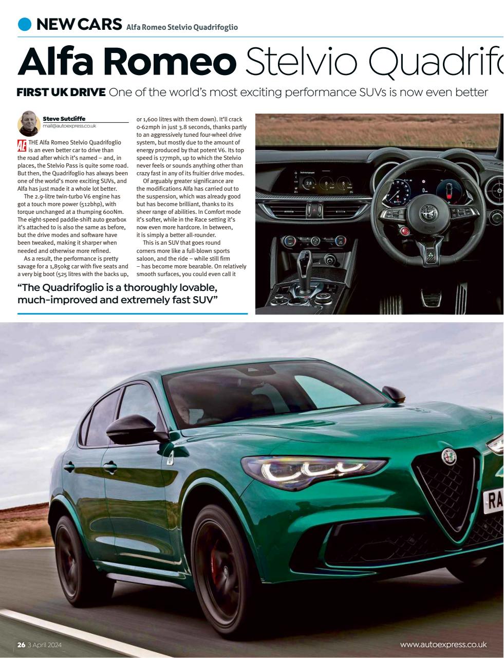 Auto Express Preview Pages