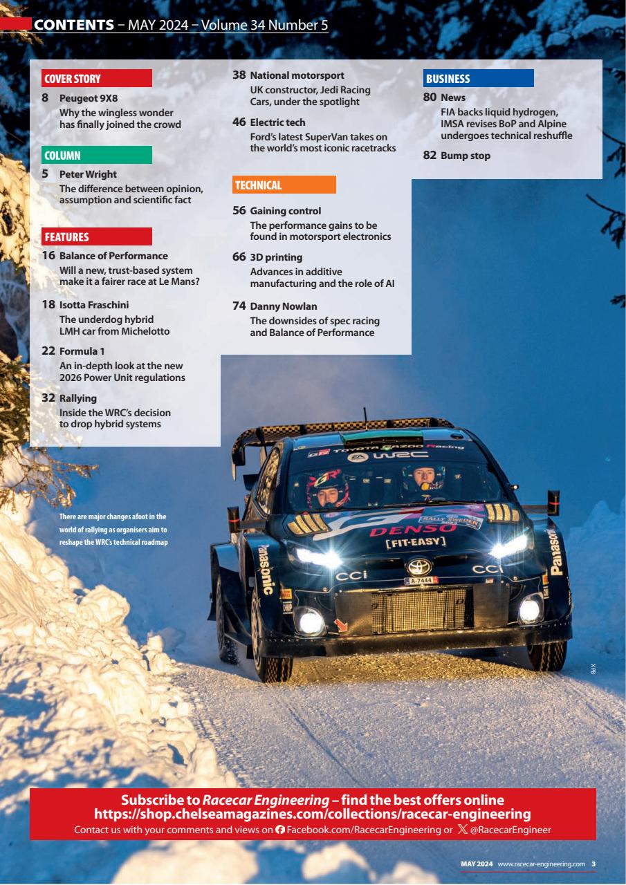 Racecar Engineering Preview Pages