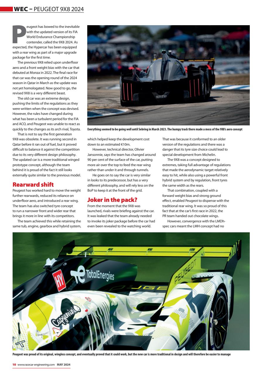 Racecar Engineering Preview Pages