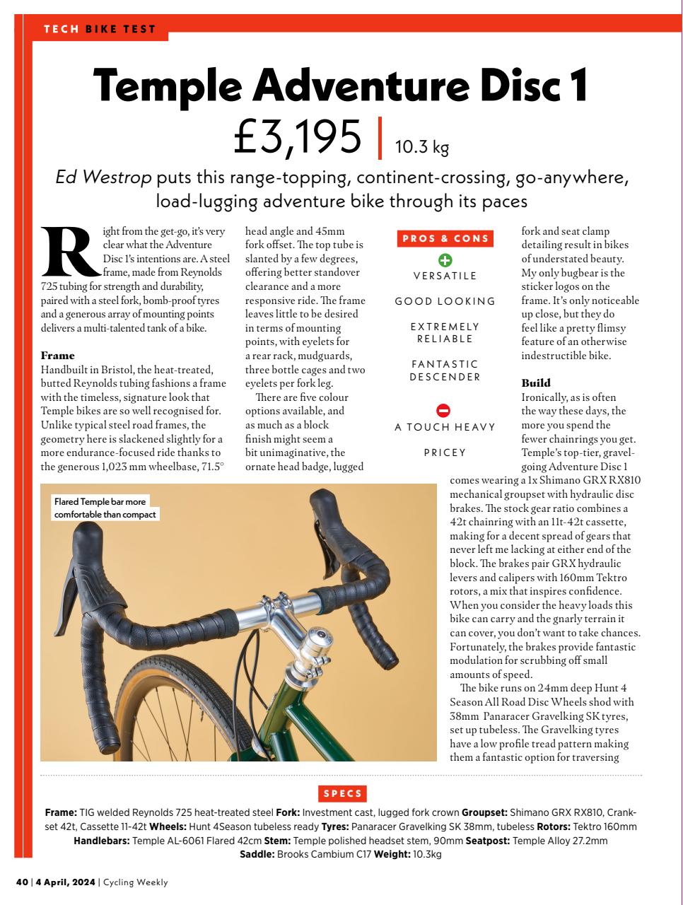 Cycling Weekly Preview Pages