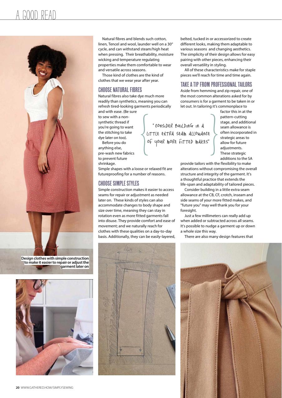 Simply Sewing Preview Pages