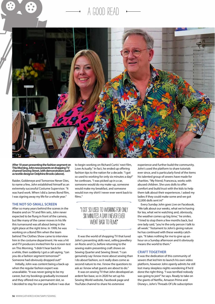 Simply Sewing Preview Pages