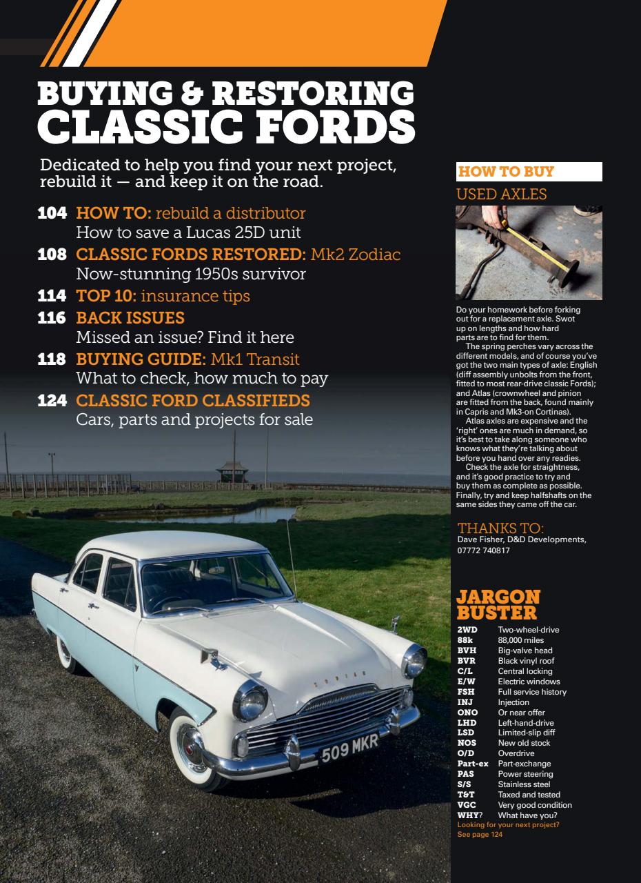 Classic Ford Preview Pages