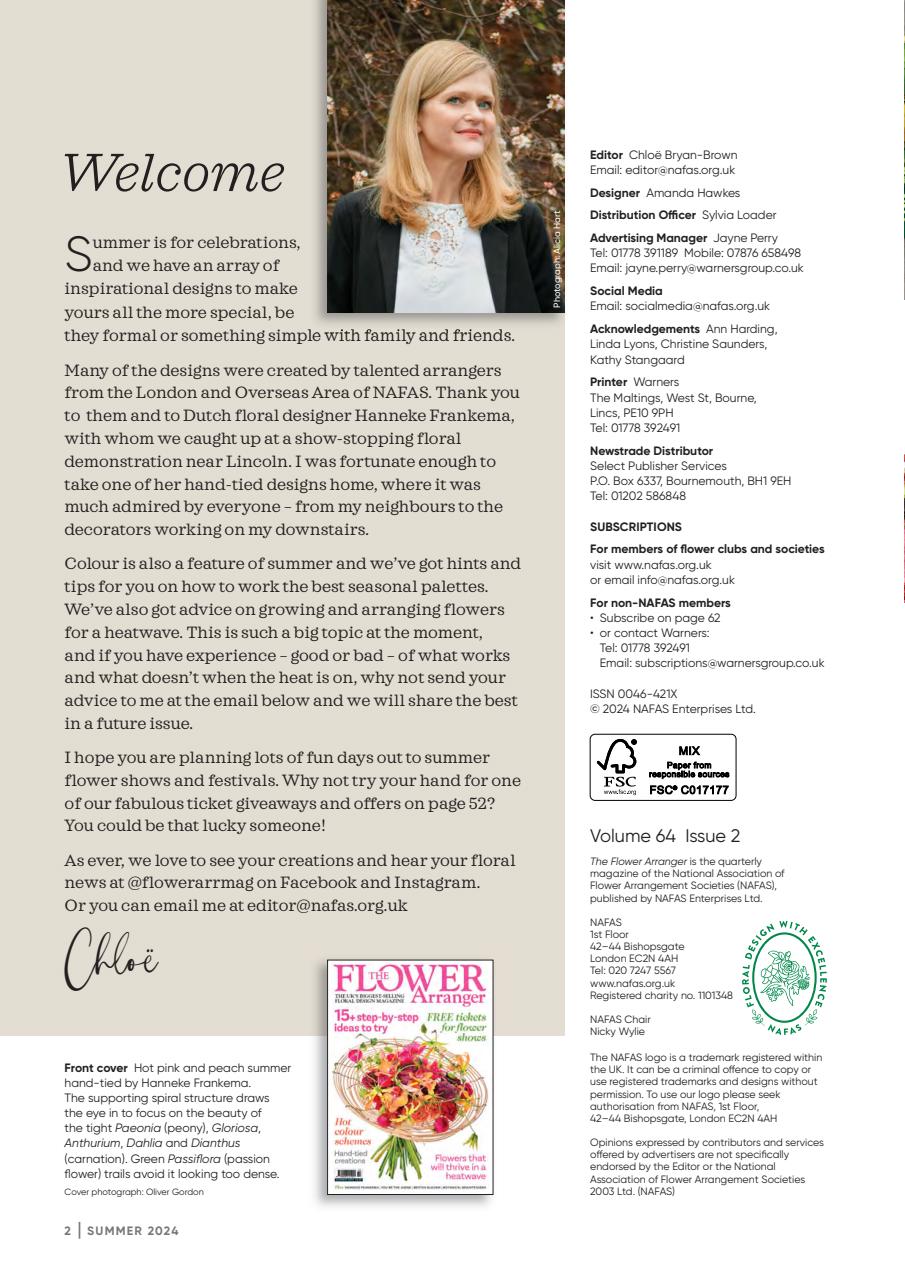 The Flower Arranger Preview Pages