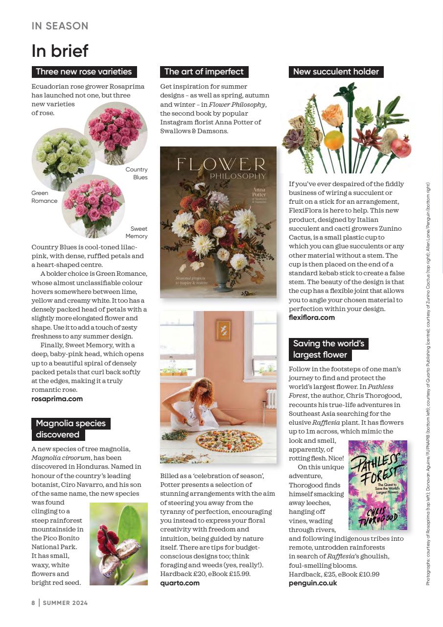 The Flower Arranger Preview Pages