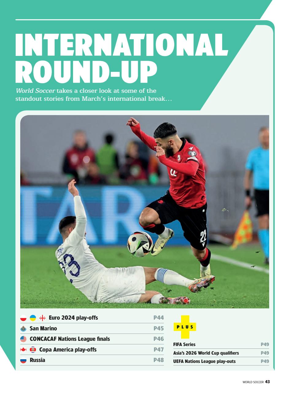World Soccer Preview Pages