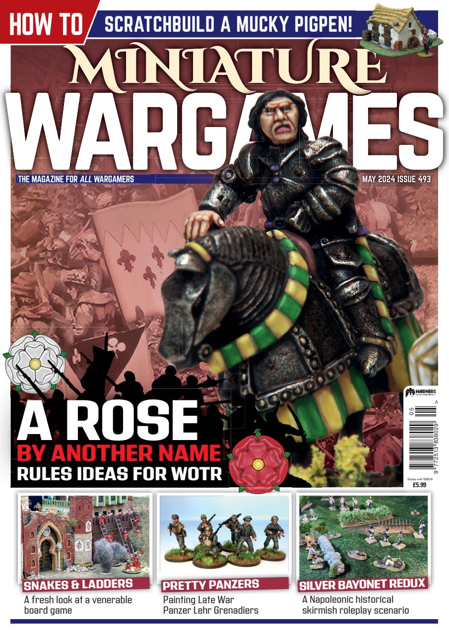 Miniature Wargames Preview Pages