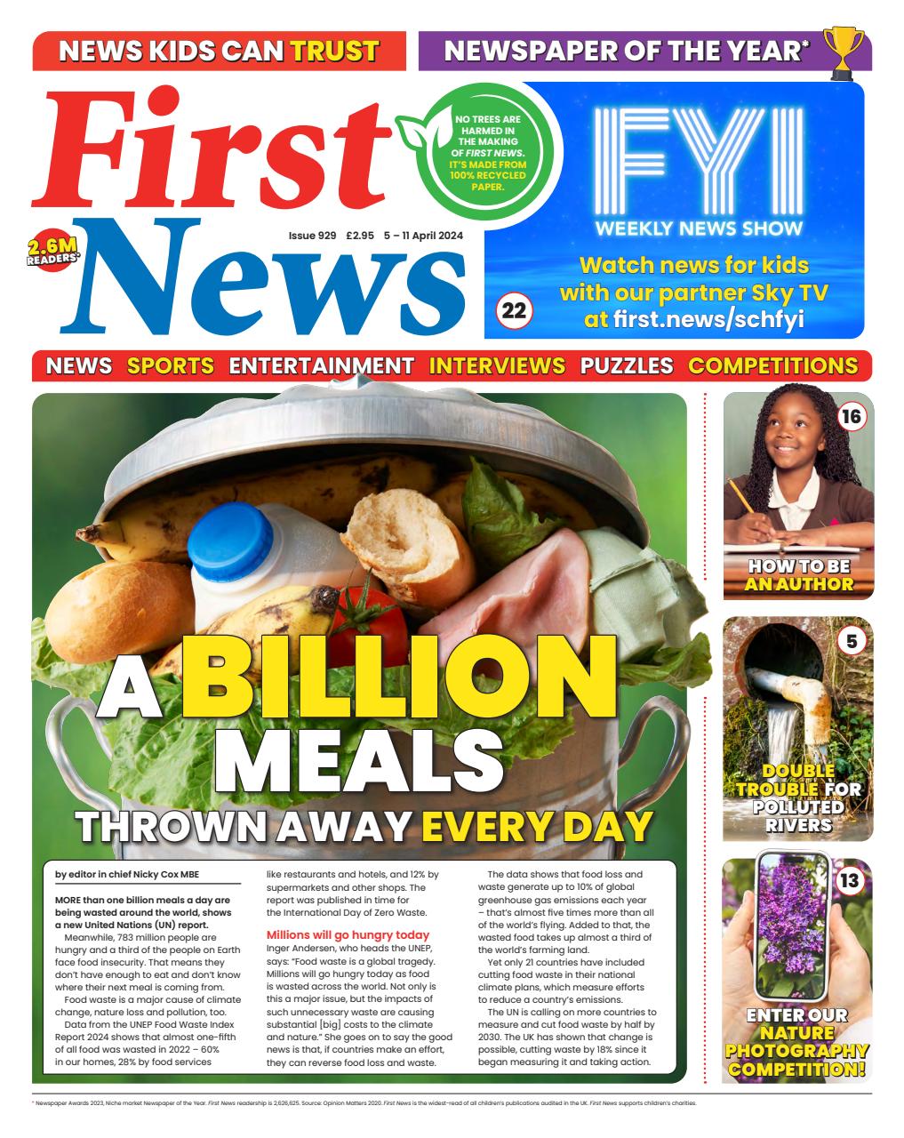 First News Preview Pages