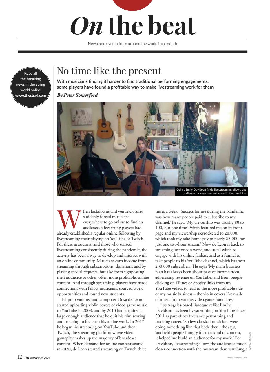 The Strad Preview Pages