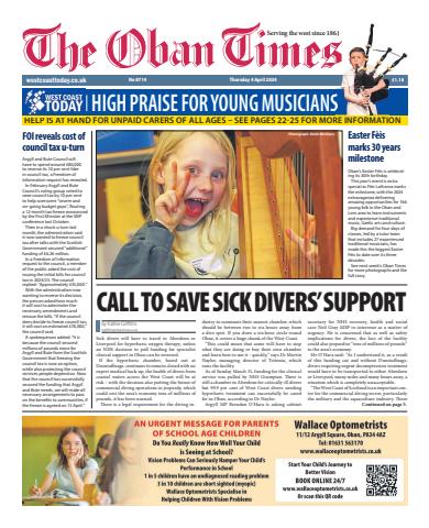 The Oban Times & Lochaber Times issue Thursday, April 04, 2024