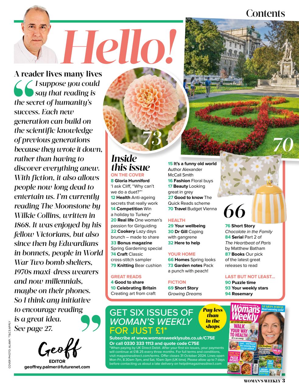 Woman's Weekly Preview Pages