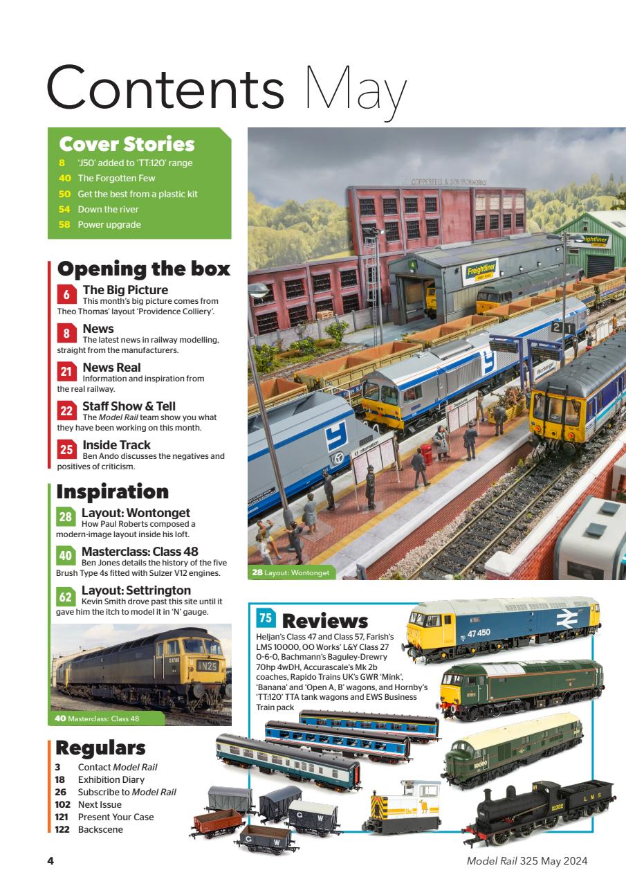 Model Rail Preview Pages