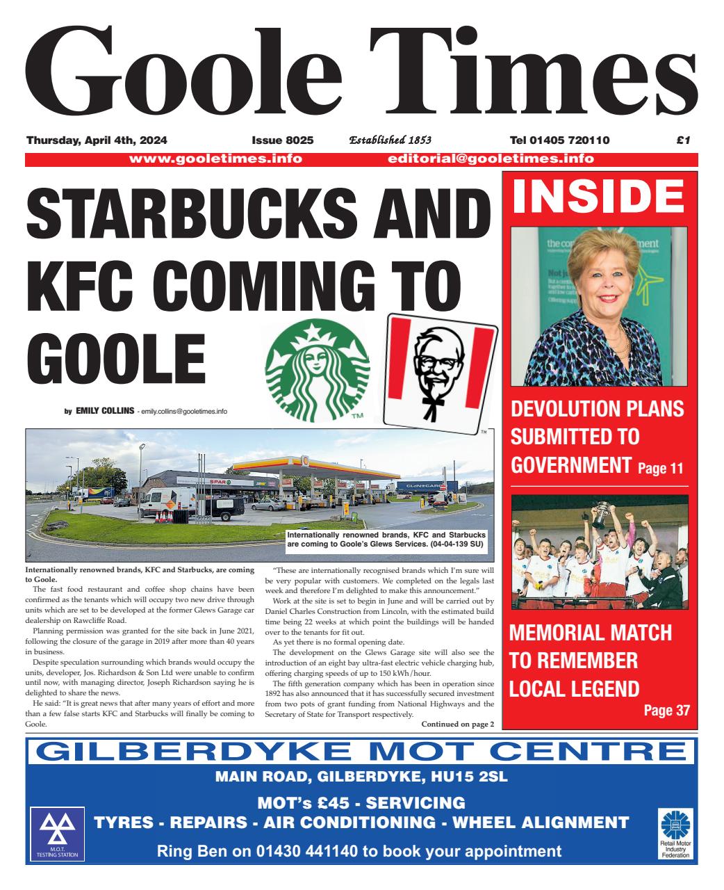 Goole Times Preview Pages