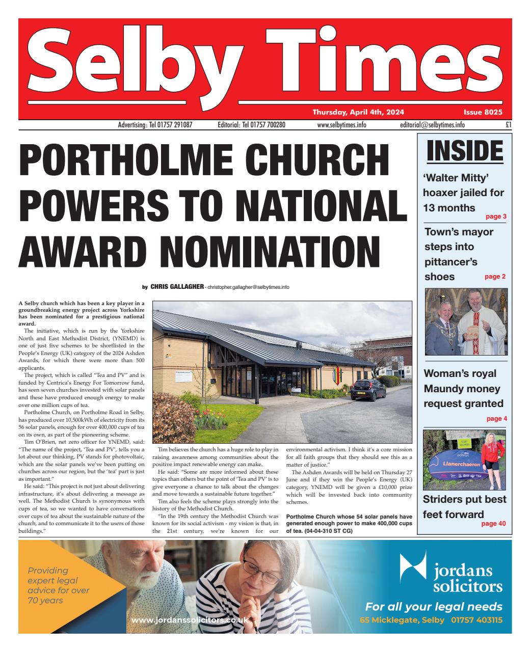 Selby Times Preview Pages