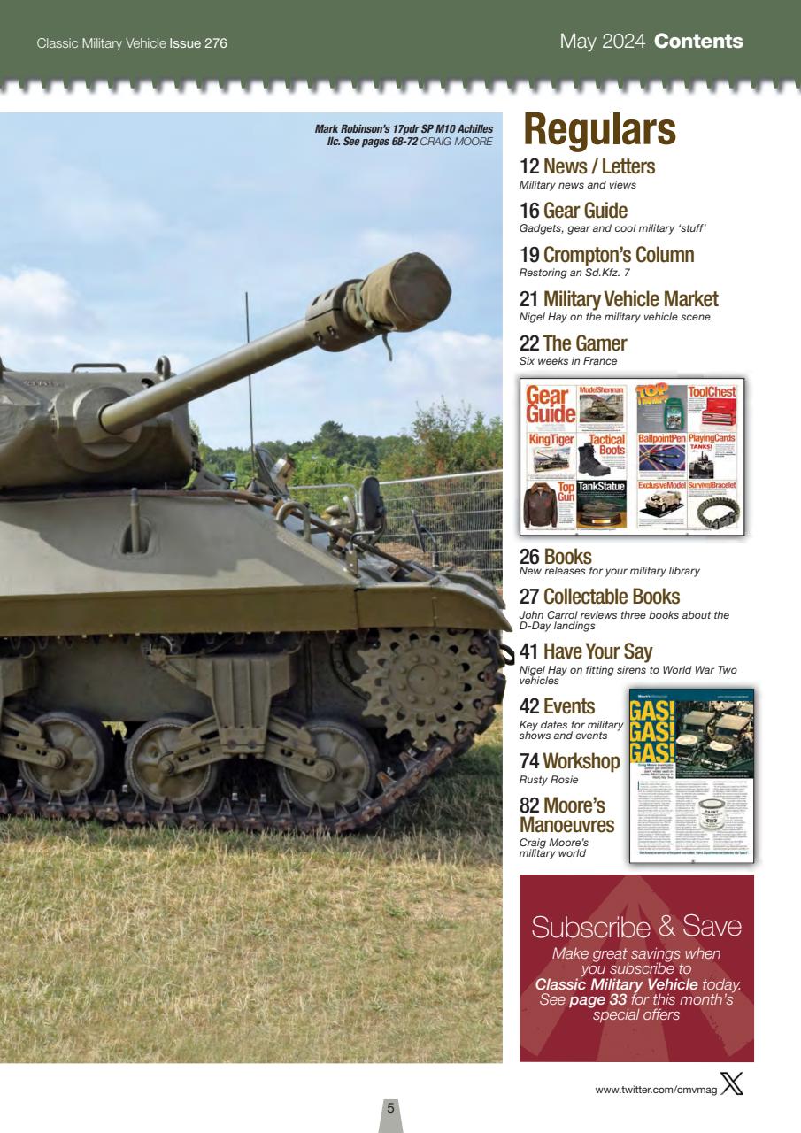 Classic Military Vehicle Preview Pages
