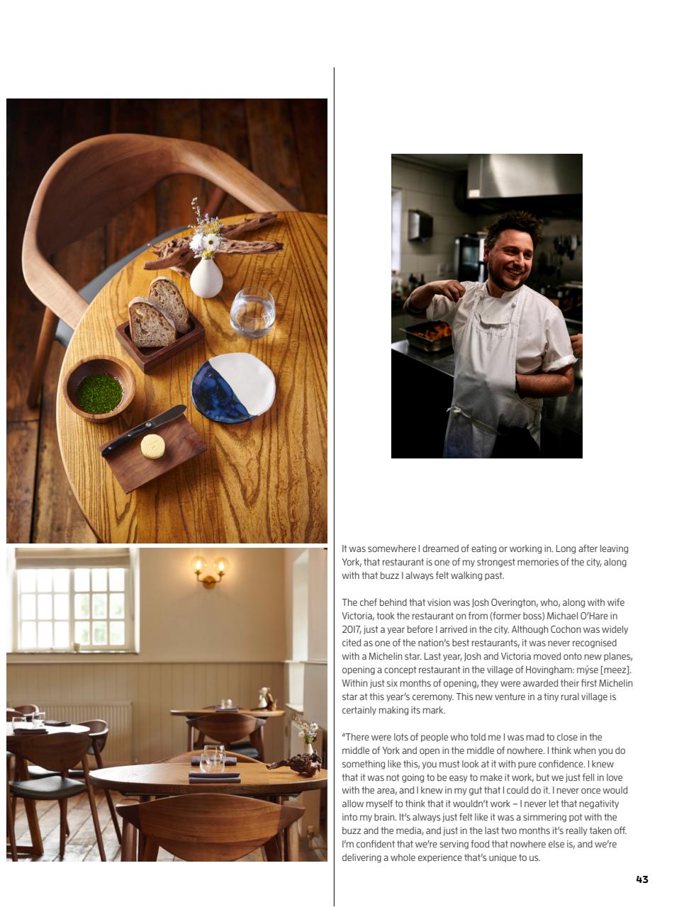 Chef & Restaurant Magazine Preview Pages