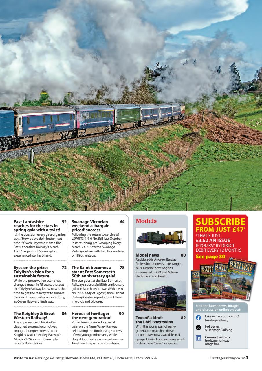 Heritage Railway Preview Pages