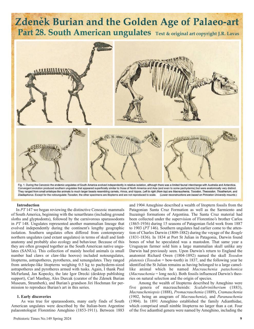 Prehistoric Times Preview Pages