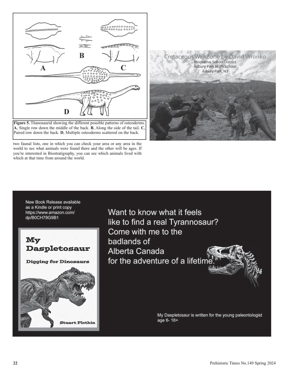 Prehistoric Times Preview Pages