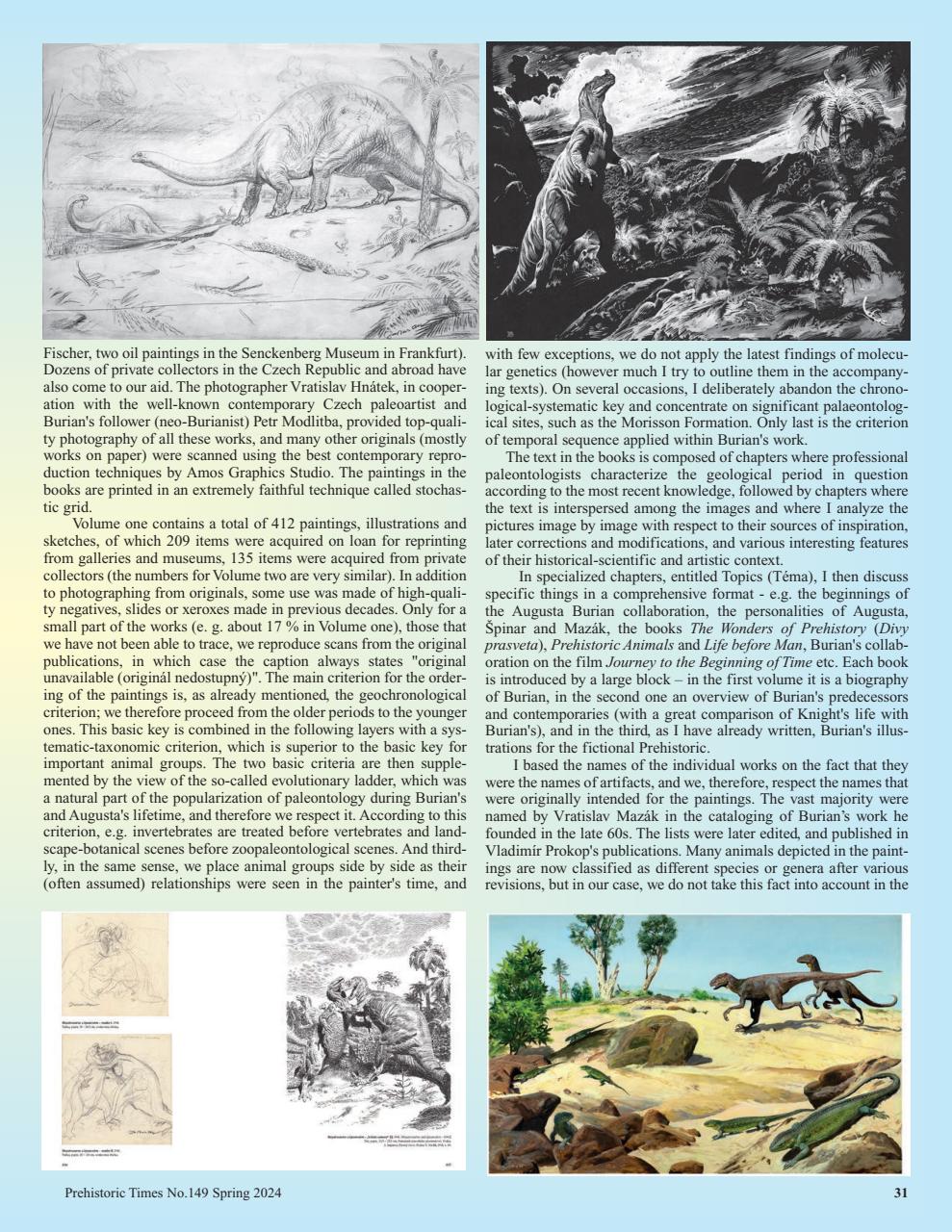 Prehistoric Times Preview Pages