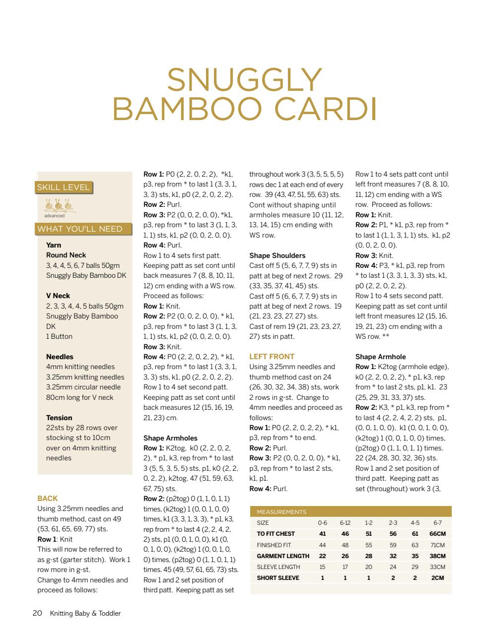 Knitting Baby and Beyond Preview Pages