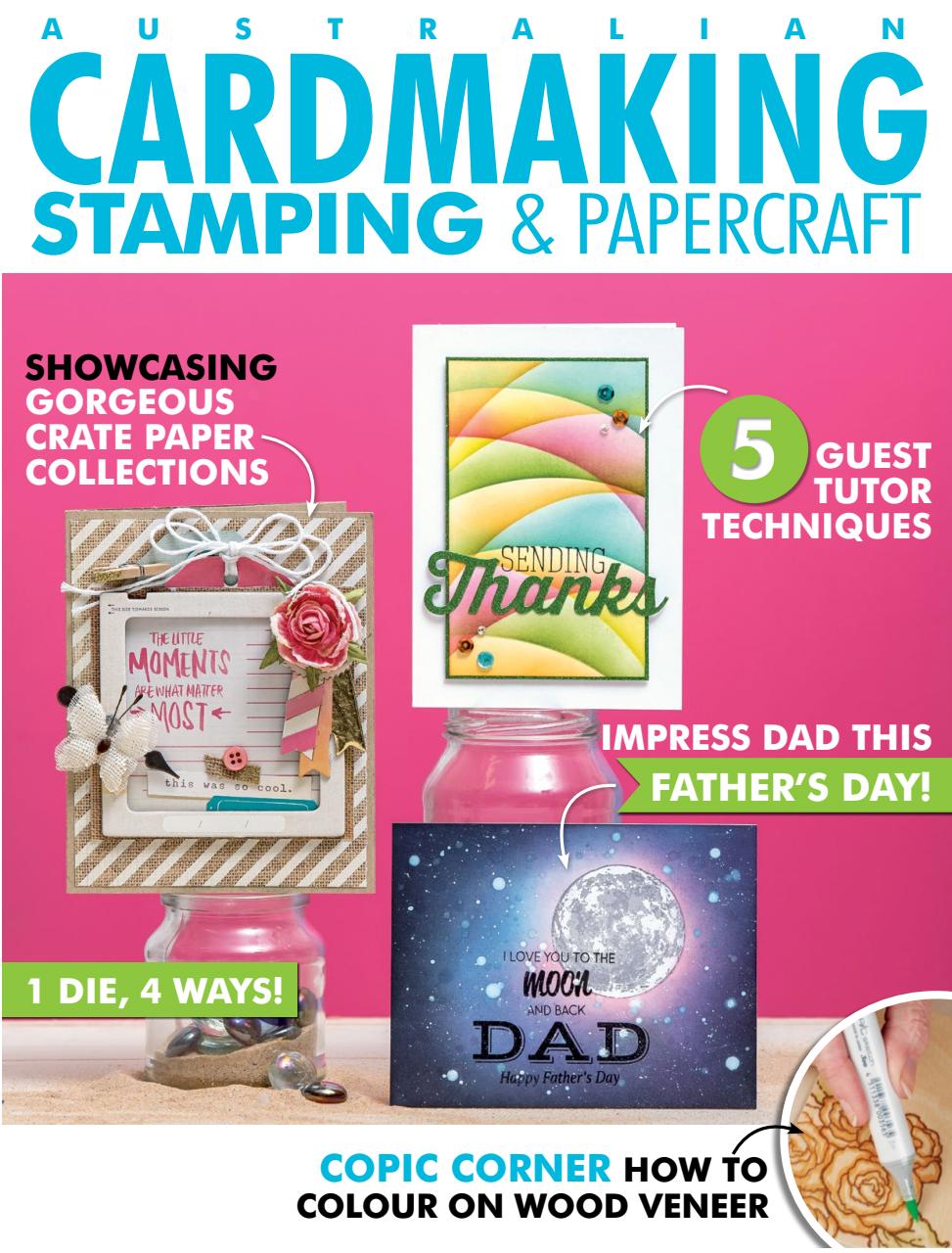 Australian Cardmaking Stamping and Papercraft Preview Pages