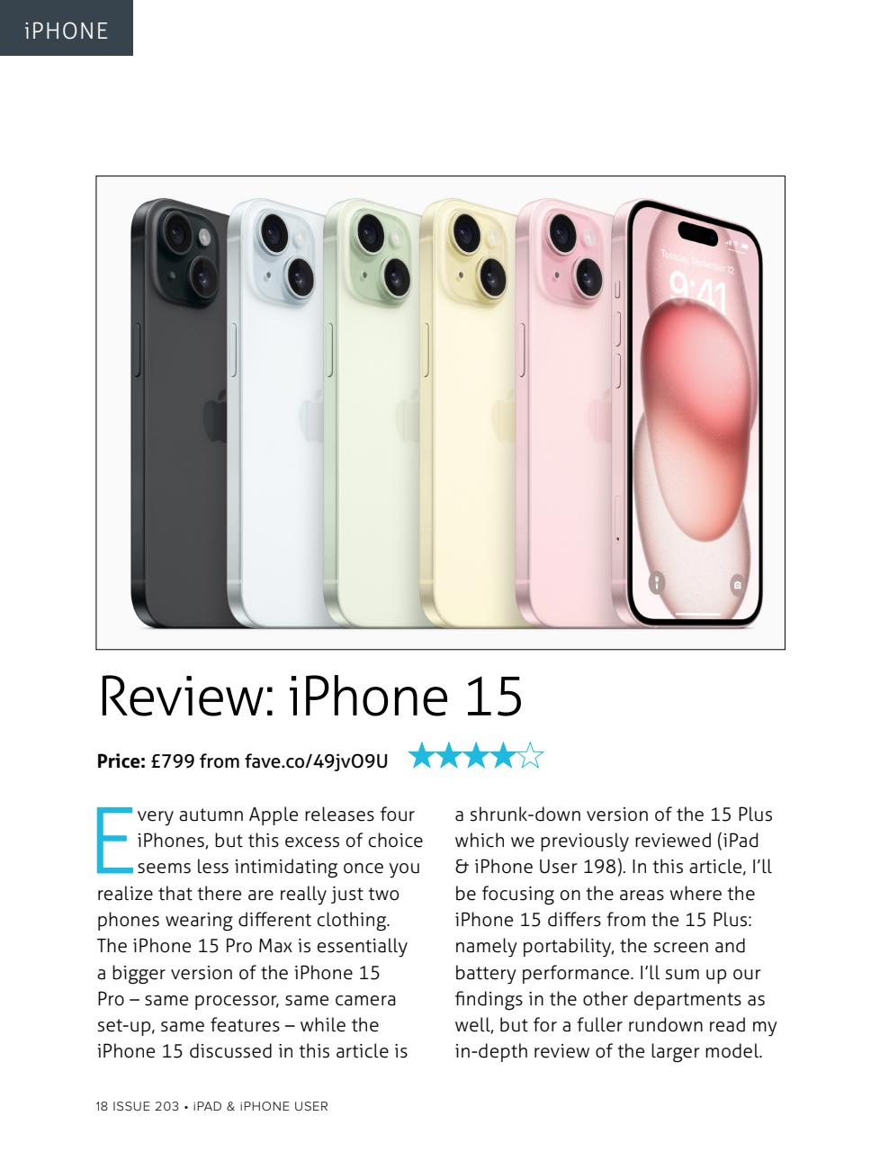 iPad and iPhone User Preview Pages