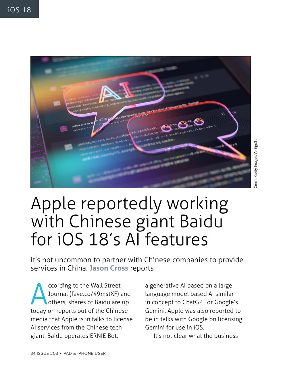 iPad and iPhone User Preview Pages