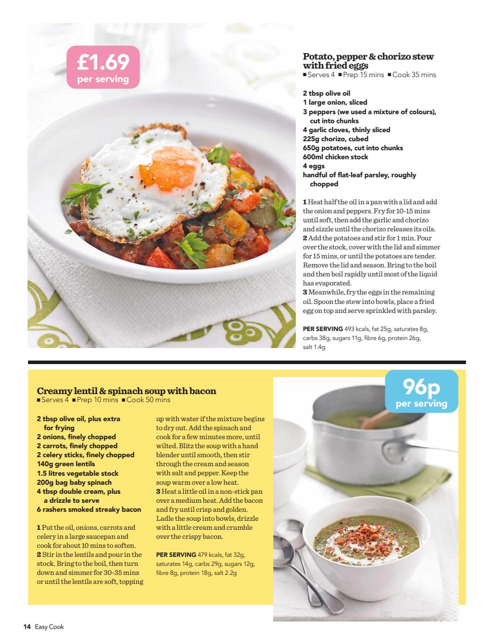 Easy Cook Magazine Preview Pages