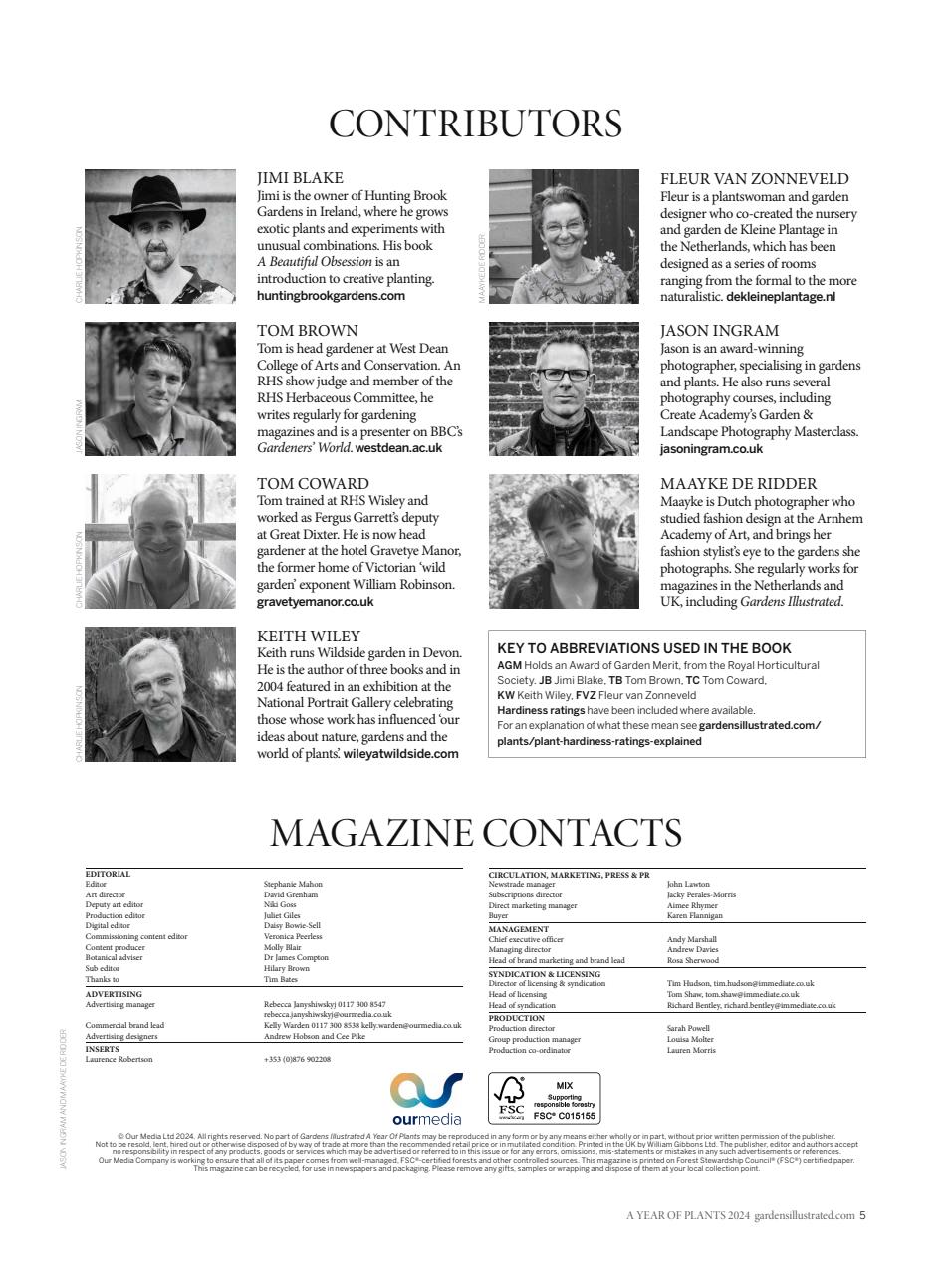 Gardens Illustrated Preview Pages