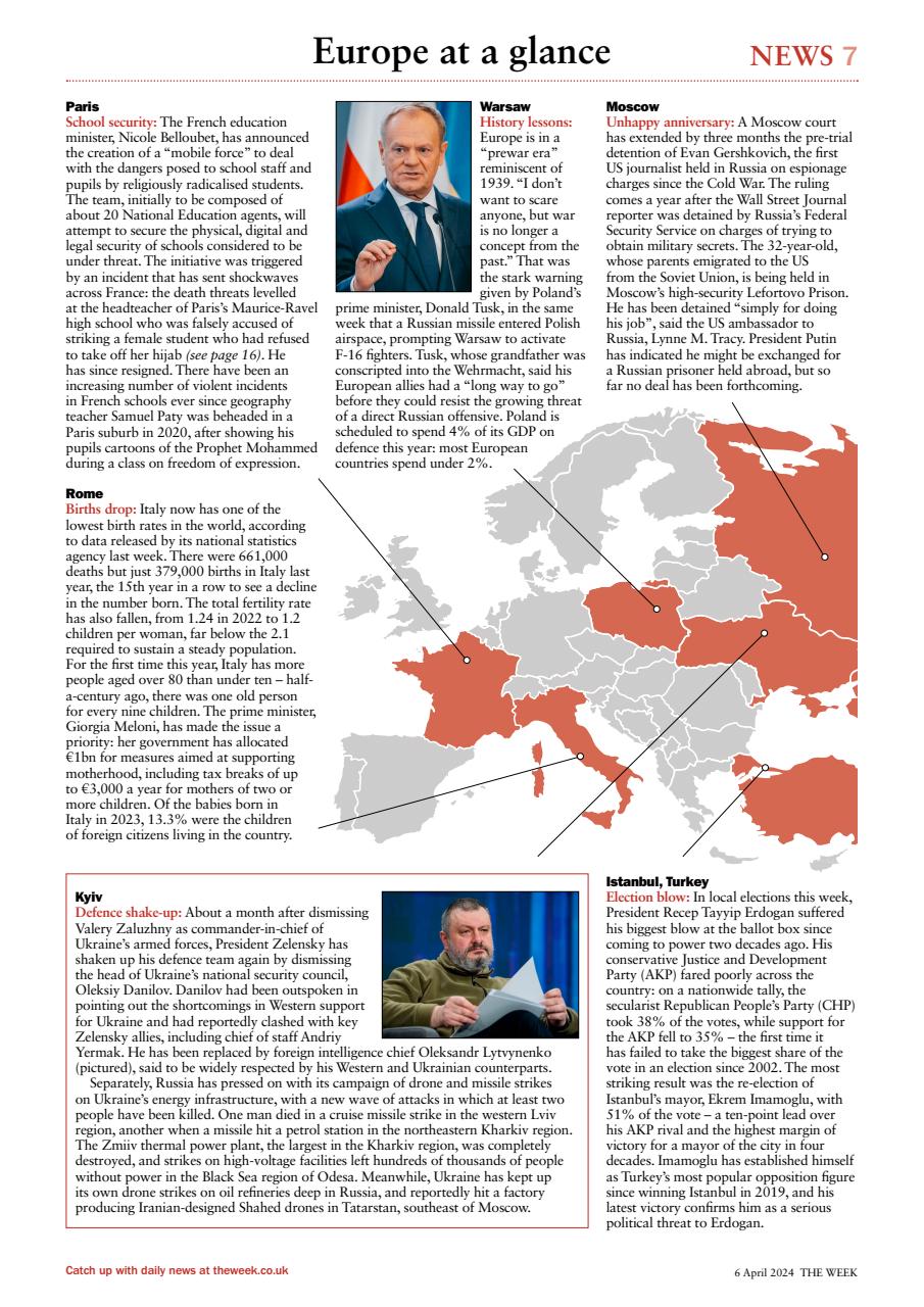 The Week Preview Pages