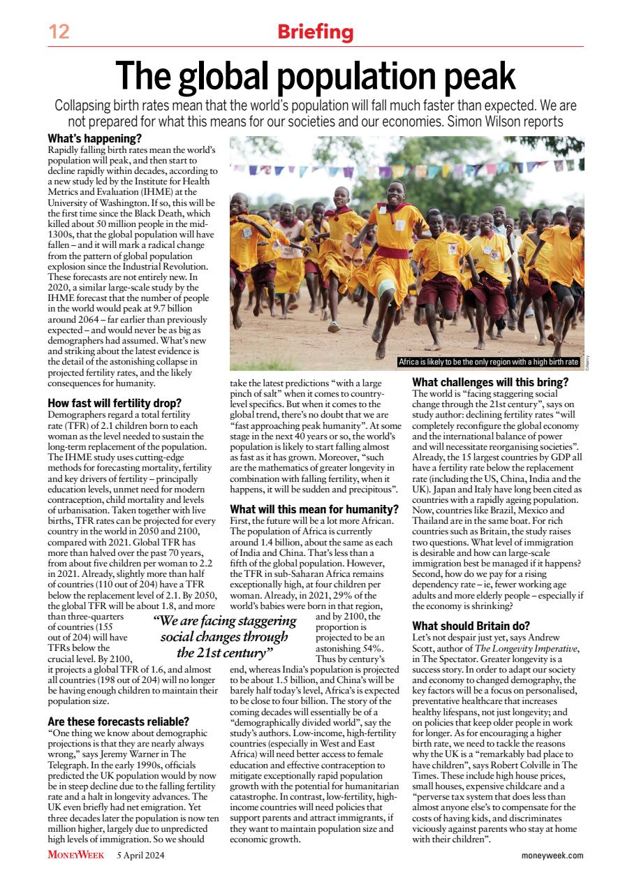 MoneyWeek Preview Pages