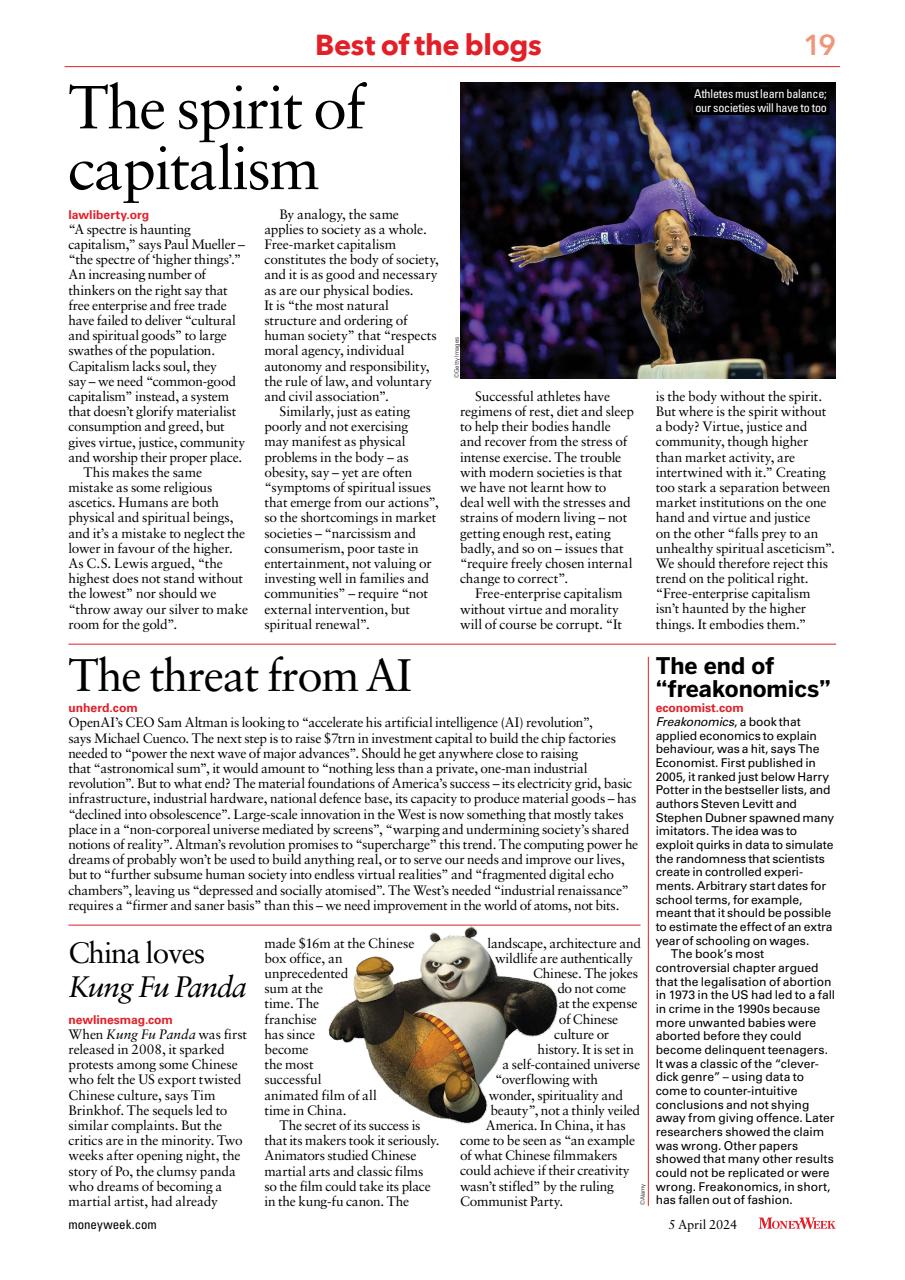 MoneyWeek Preview Pages