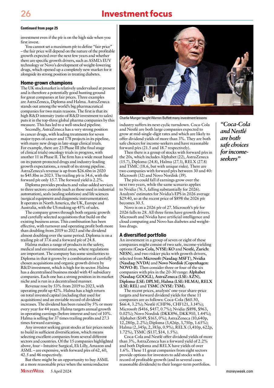 MoneyWeek Preview Pages