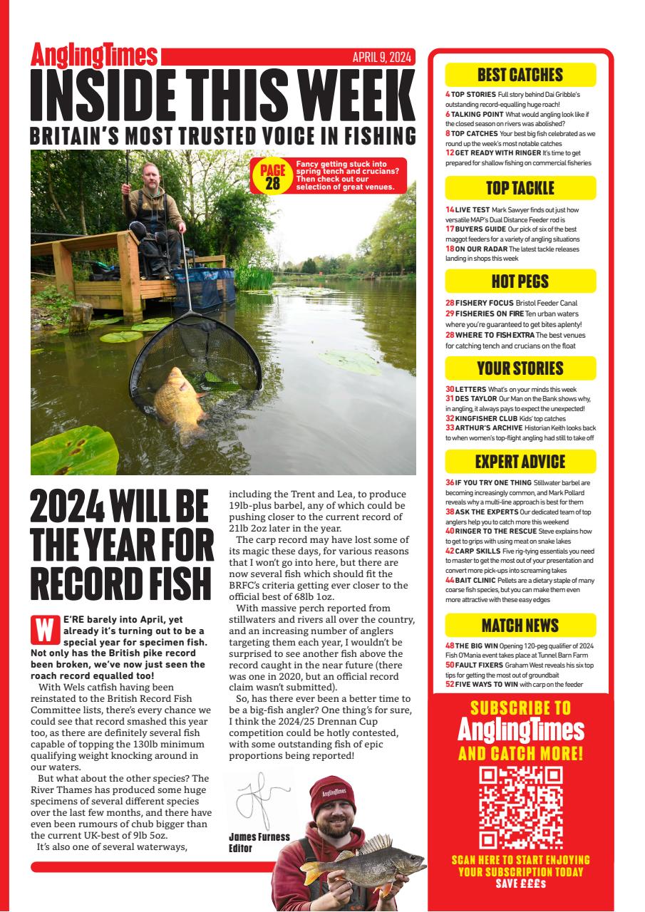 Angling Times Preview Pages