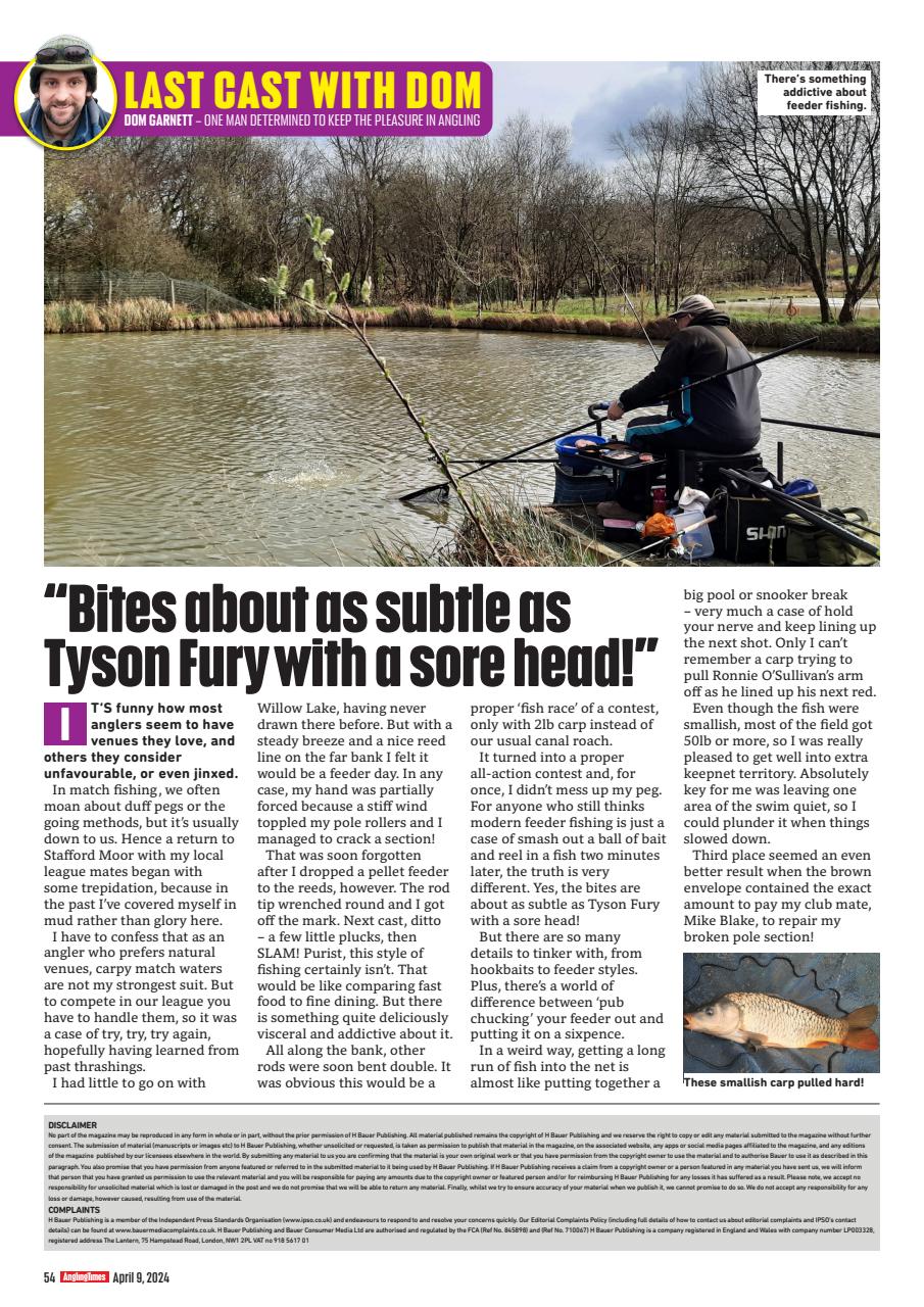 Angling Times Preview Pages