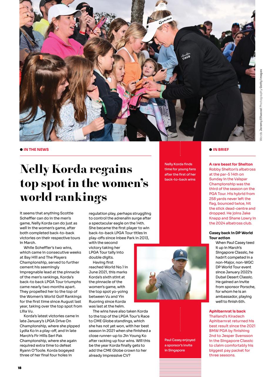 Golf Monthly Preview Pages