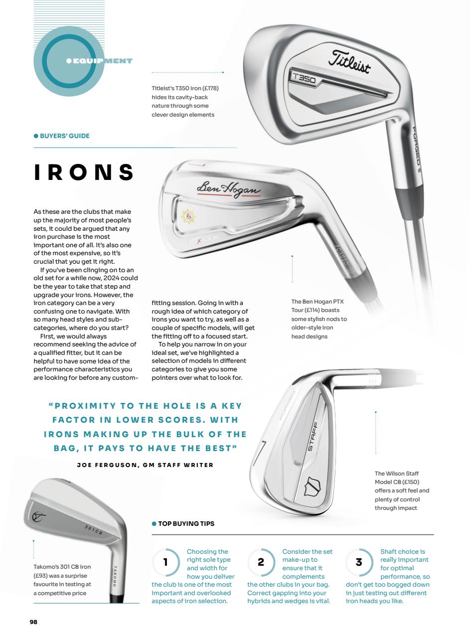 Golf Monthly Preview Pages