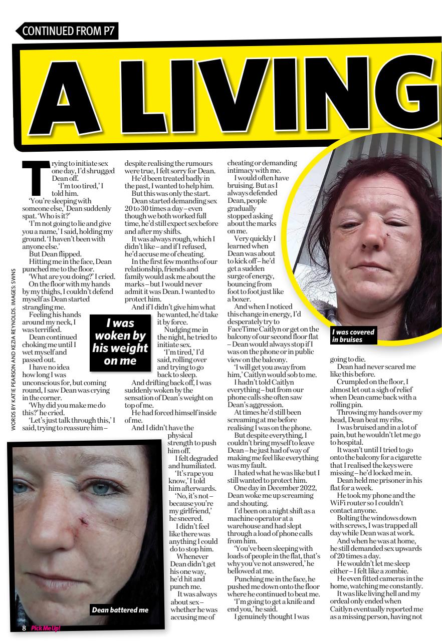 Pick Me Up Preview Pages