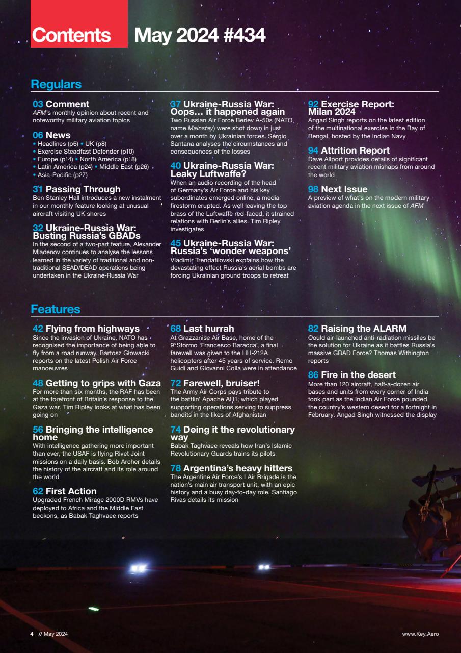 AirForces Monthly Preview Pages